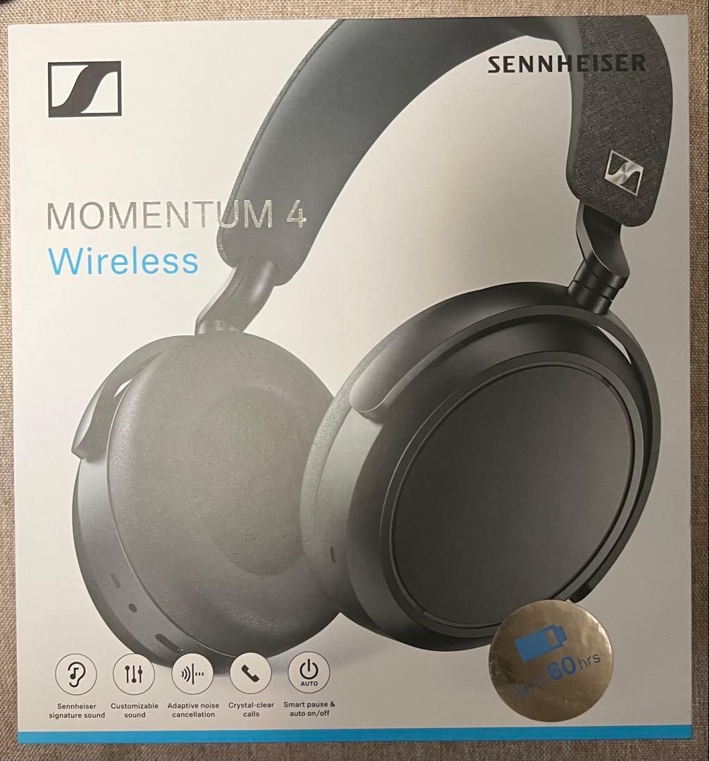 ヘッドホン Sennheiser MOMENTUM 4 Wireless Black