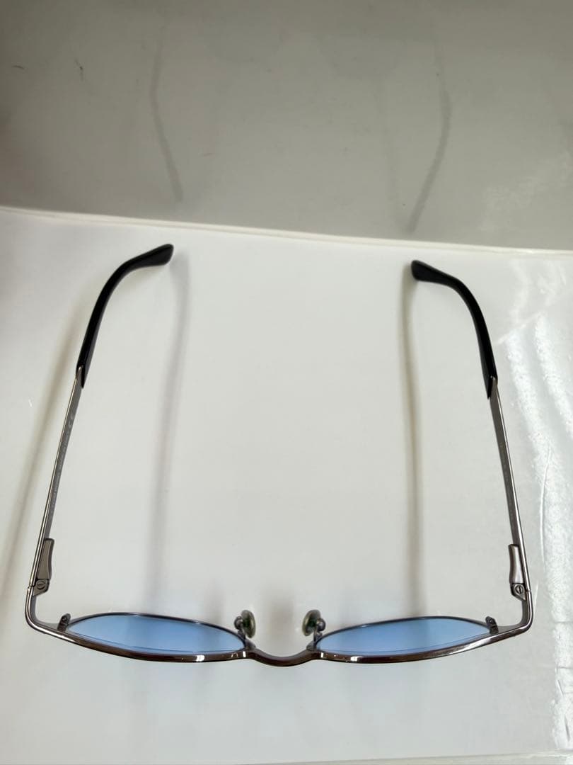 TOM FORD TF5732-B 014 ライトブルー サングラス