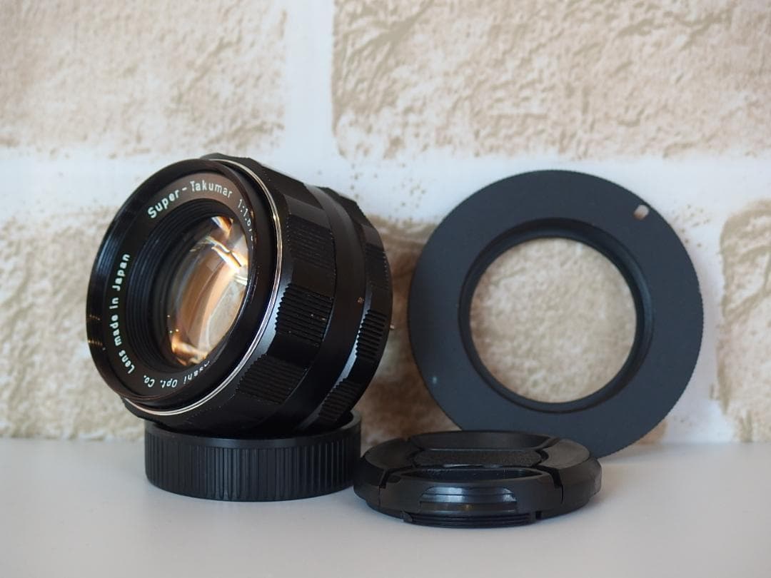 Super Takumar 55mm F1.8 Canon EFアダプターセット