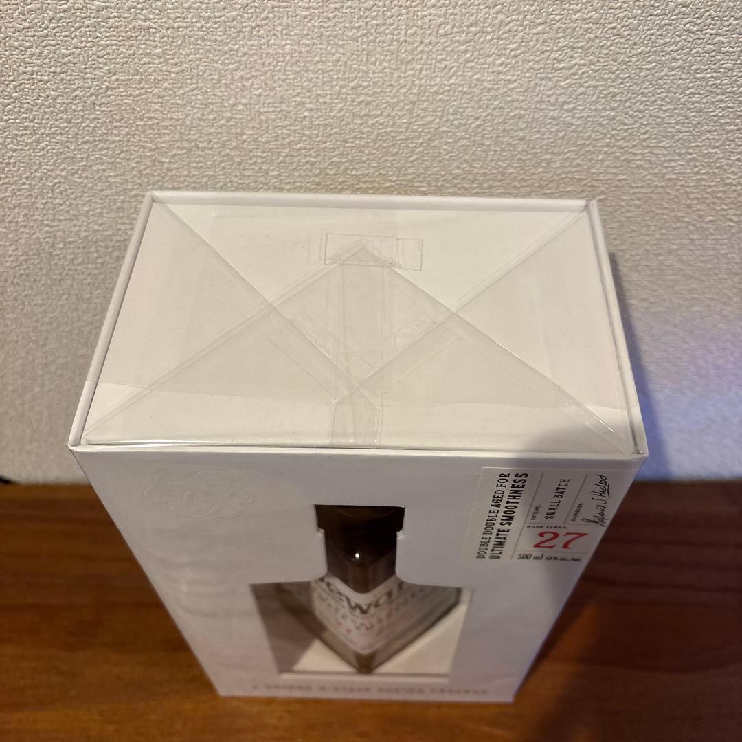 デュワーズダブルダブル　27年　箱付き　未開封