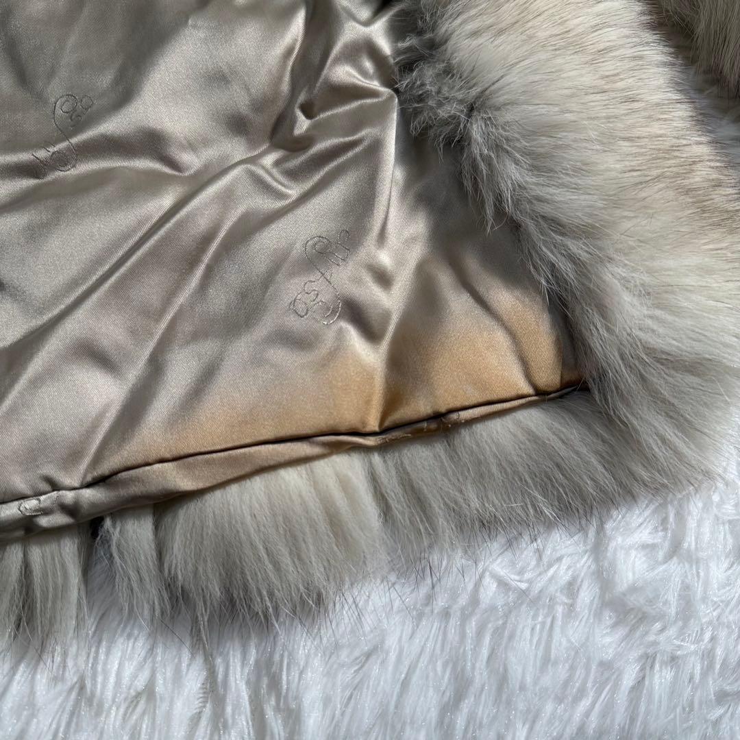 Stiffany by OSFUR リアルファーコート 毛皮 Lサイズ相当