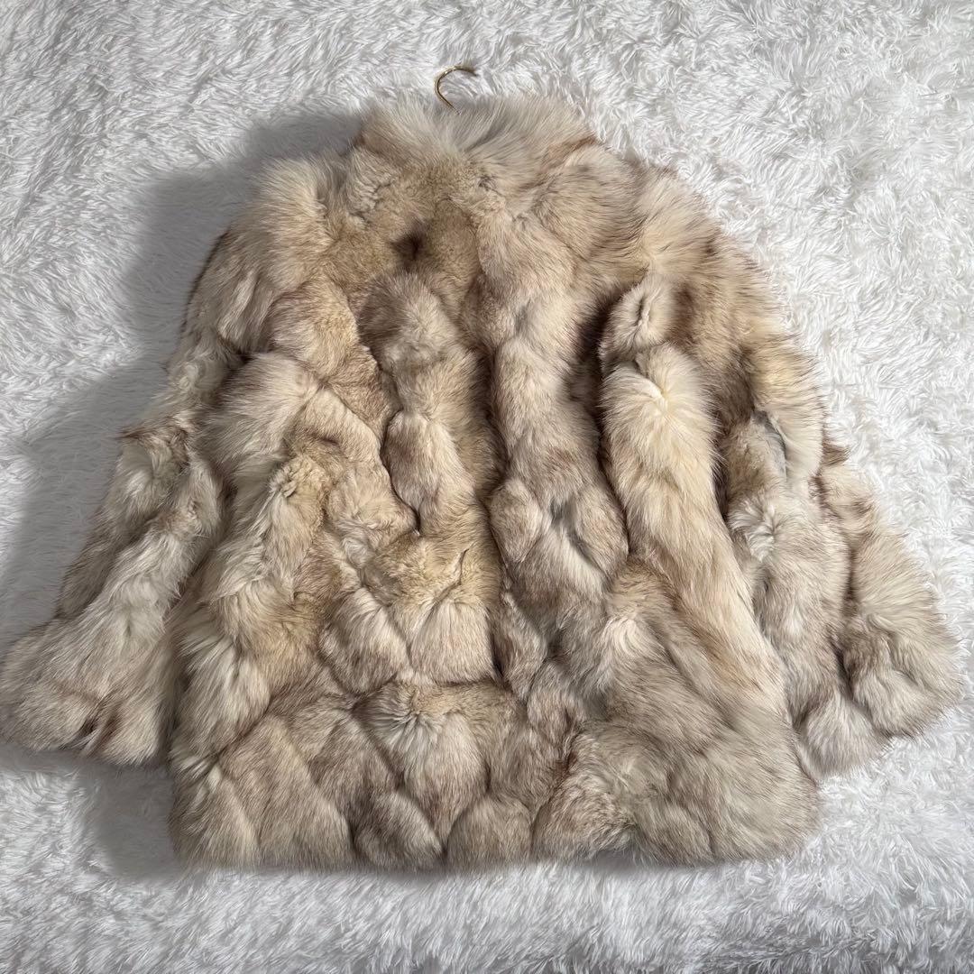 Stiffany by OSFUR リアルファーコート 毛皮 Lサイズ相当