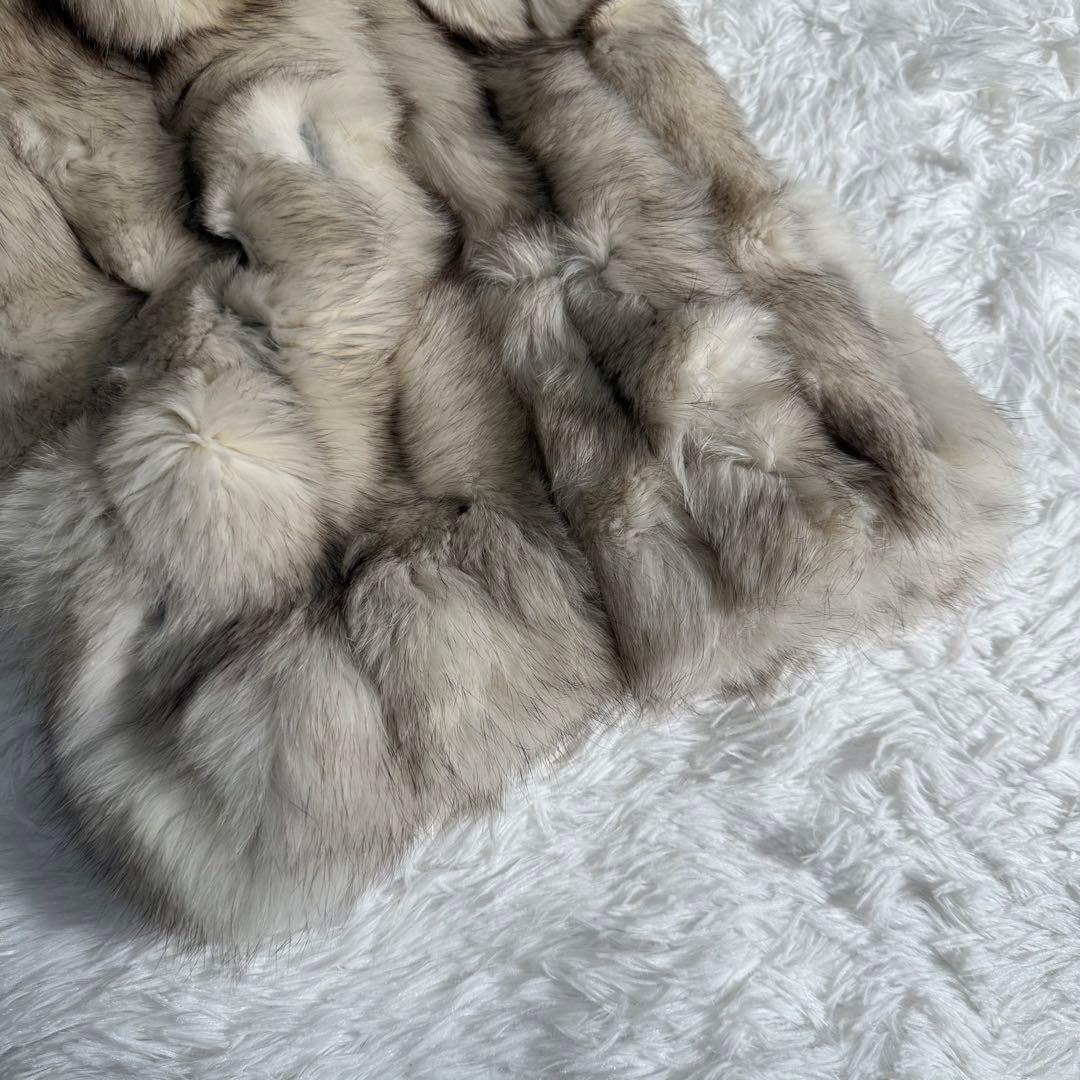 Stiffany by OSFUR リアルファーコート 毛皮 Lサイズ相当