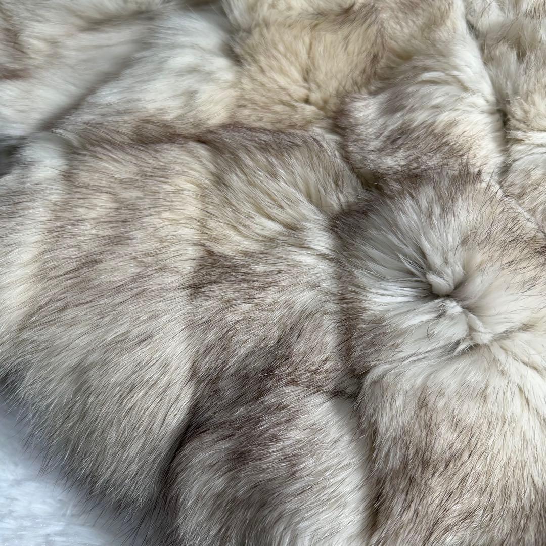 Stiffany by OSFUR リアルファーコート 毛皮 Lサイズ相当