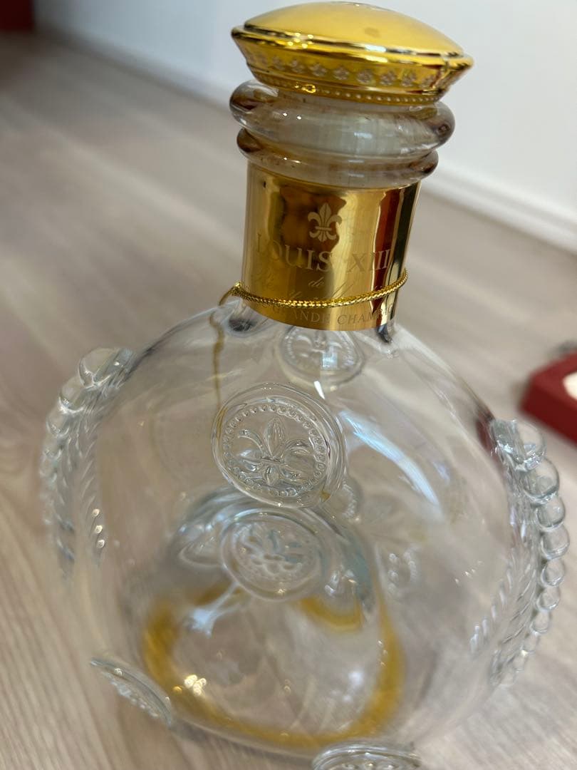 【空瓶】レミーマルタン ルイ13世 ブランデー バカラクリスタルボトル