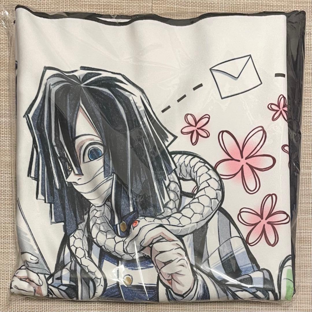 柱展 大判タオル 伊黒小芭内 甘露寺蜜璃