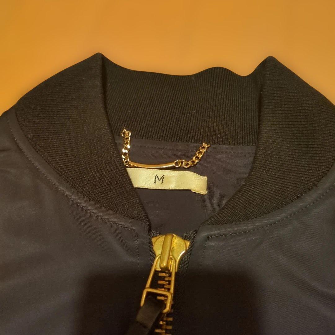 【お値下げ中！】M　ブルゾンタイプハーフ丈 アウター 36