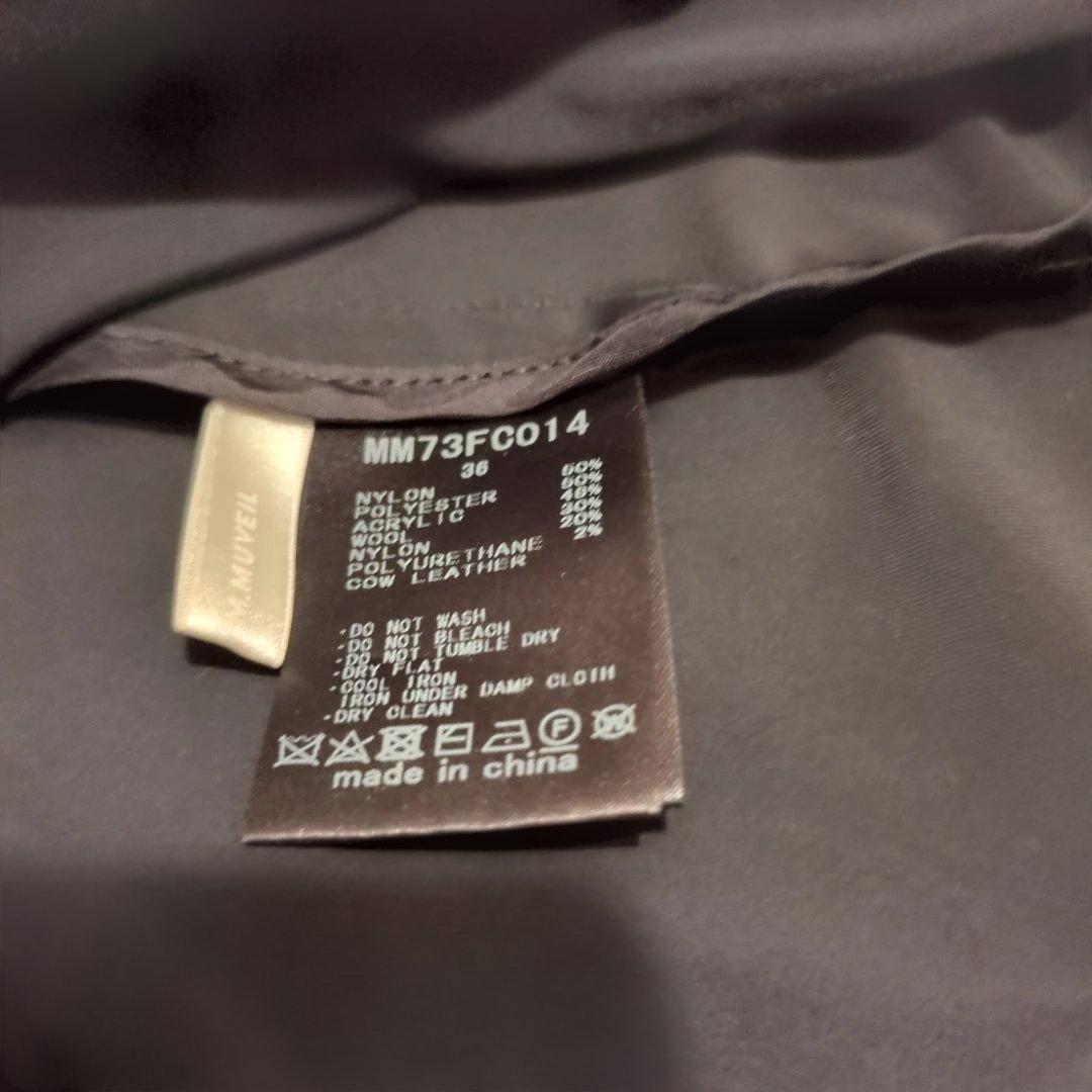 【お値下げ中！】M　ブルゾンタイプハーフ丈 アウター 36