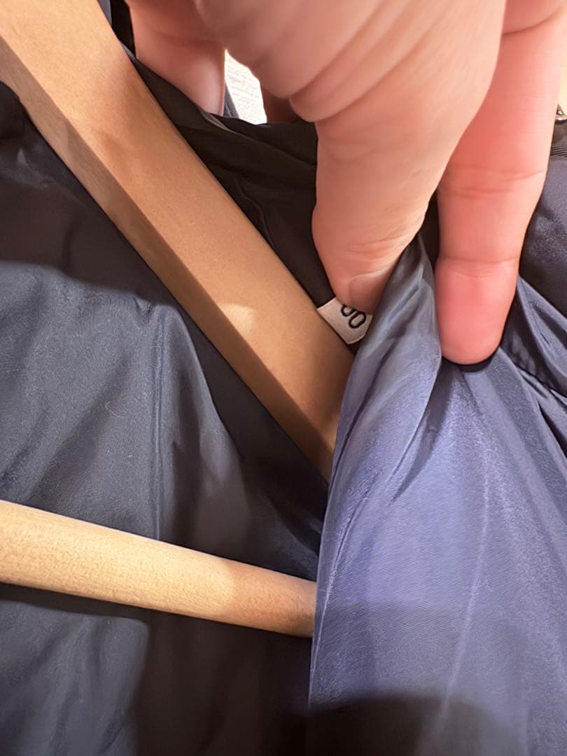 未使用品　モンクレール　ダウン　FATSIAN ネイビー　ダウン　コート