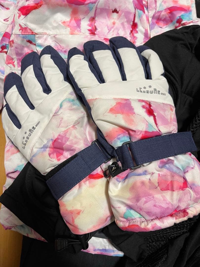 スノーボードウェアセット XS ピンク系