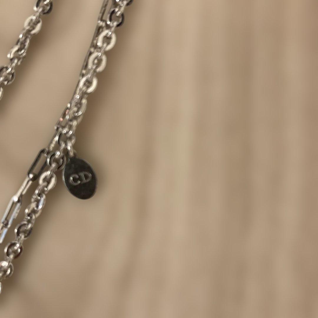 Christian Dior 3連チェーン　ウォレットチェーン