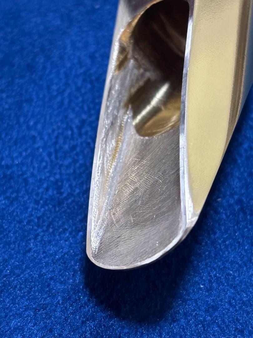 【テナーサックス用】真鍮メタルマウスピース【R&B・funk向き】