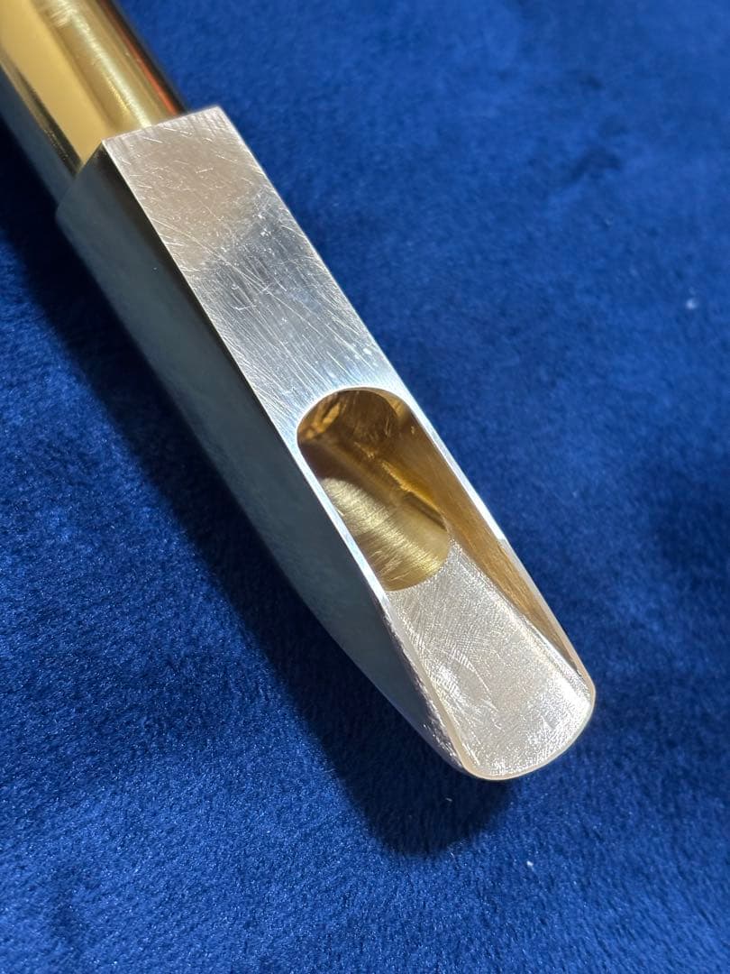 【テナーサックス用】真鍮メタルマウスピース【R&B・funk向き】