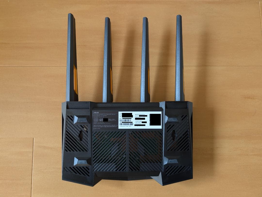 ASUS TUF GAMING AX4200 無線LANルーター