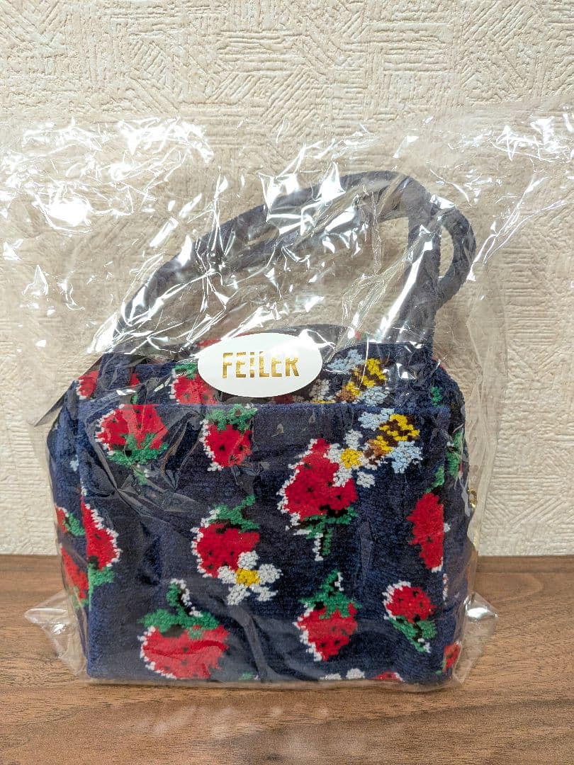 FEILER　フェイラー　ミュベール　ストロベリーセレナーデ　ミニボストンバッグ