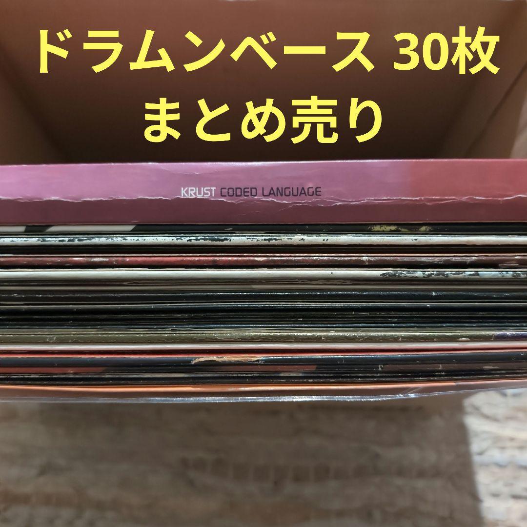ドラムンベース レコード 30枚セットまとめ売り