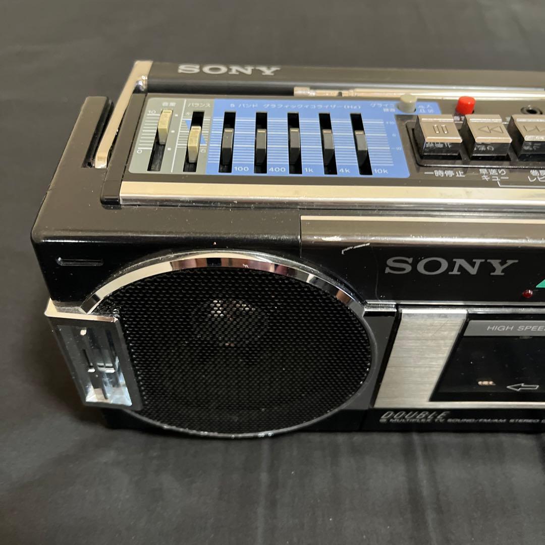 SONY 　ラジカセ CFS-W90 昭和　レトロ　レコーダー　ジャンク　2台