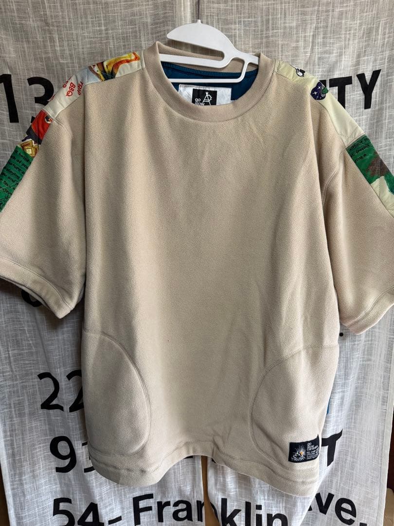 go slow caravan 中綿キルティングフリースワイドTEEセパレート