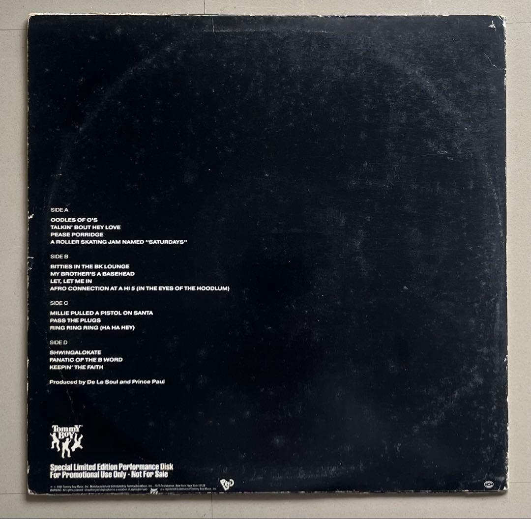 レアプロモ2LP‼️DE LA SOUL / de la soul is dead