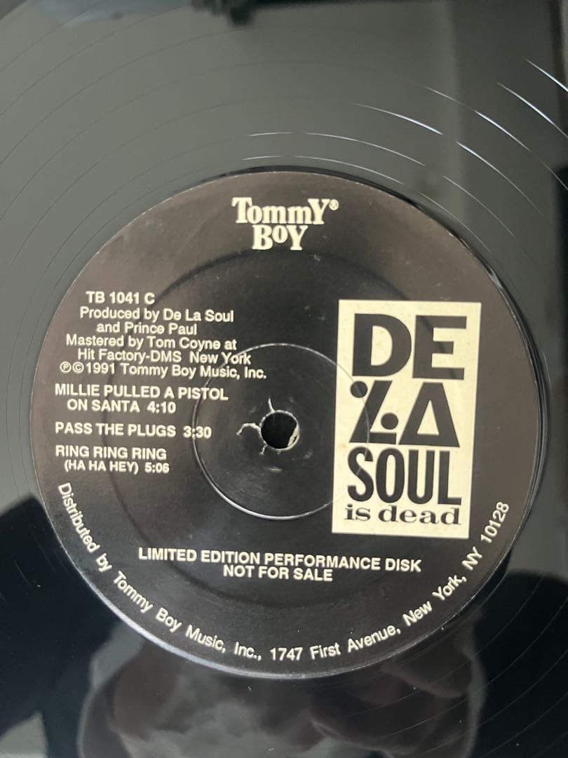レアプロモ2LP‼️DE LA SOUL / de la soul is dead