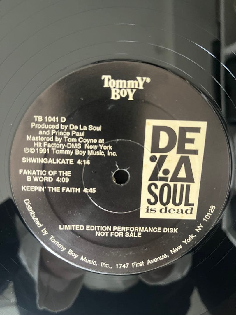 レアプロモ2LP‼️DE LA SOUL / de la soul is dead