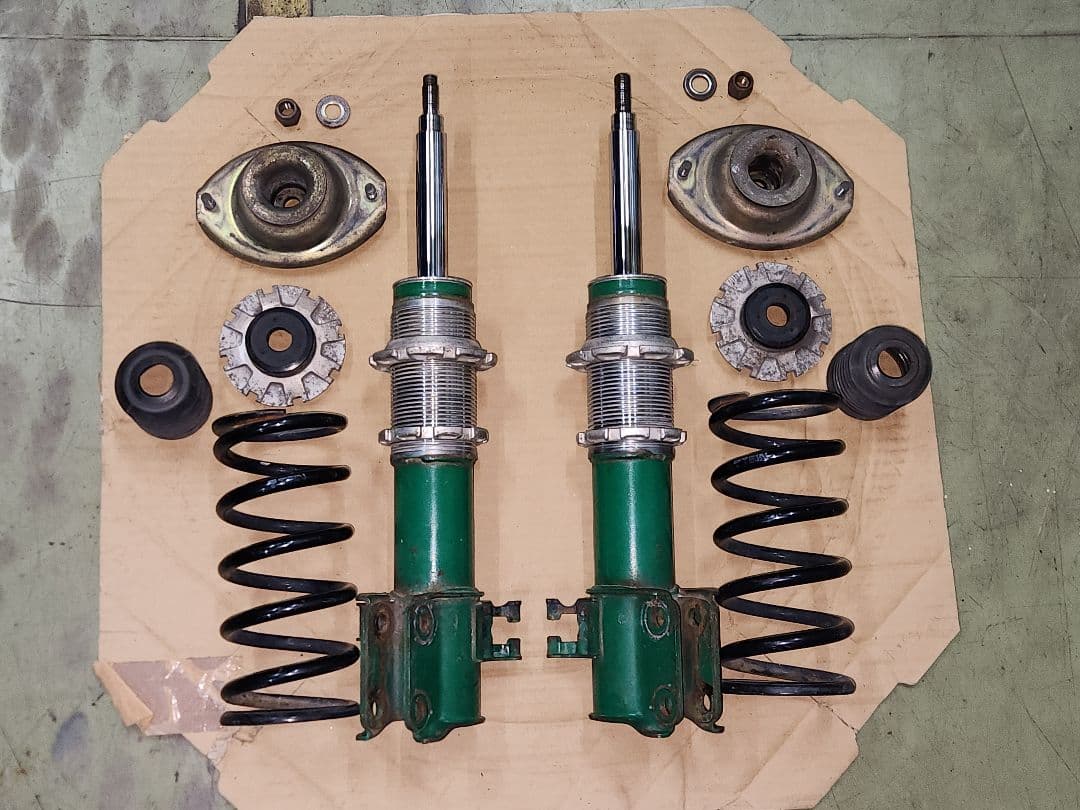 MC21S TEIN 車高調整式 サスペンション ワゴンR フロント用 一式