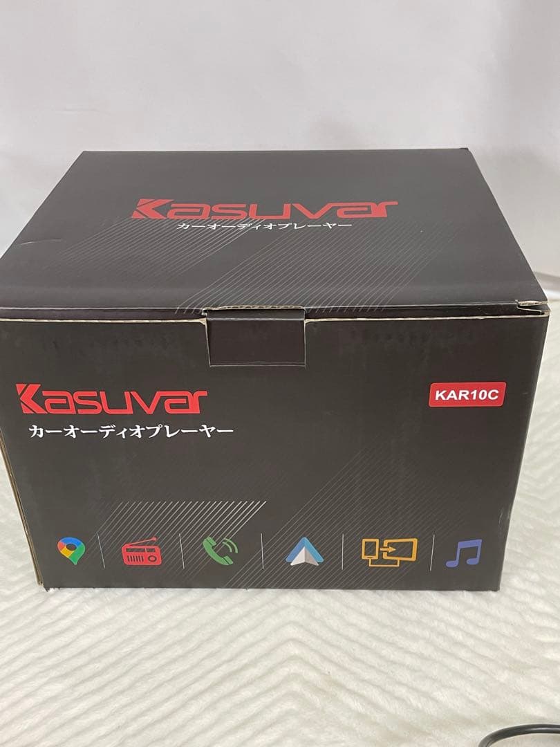 Kasuvar 1DIN ディスプレイオーディオ　KAR10C　 使用期間半年