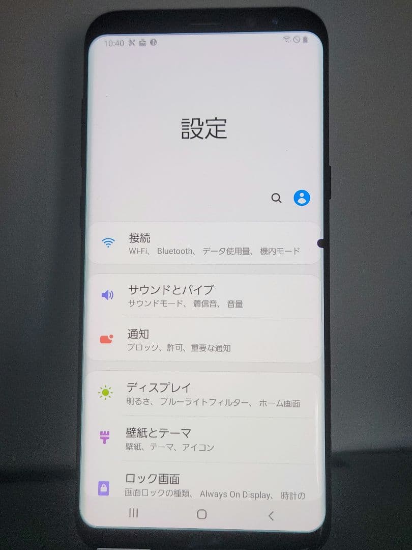 Galaxy S8+ 純正 ケース, buds及びmicroSD 付き