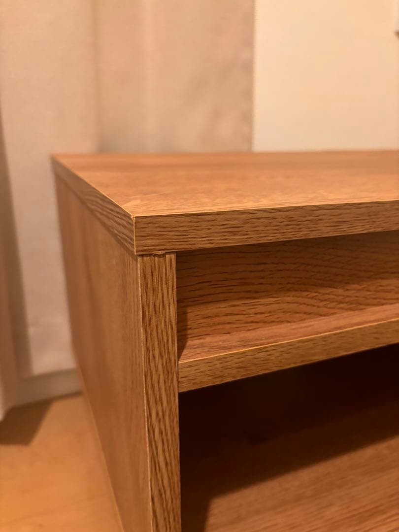 LOWYA テーブルドレッサー　ロータイプ鏡台　収納