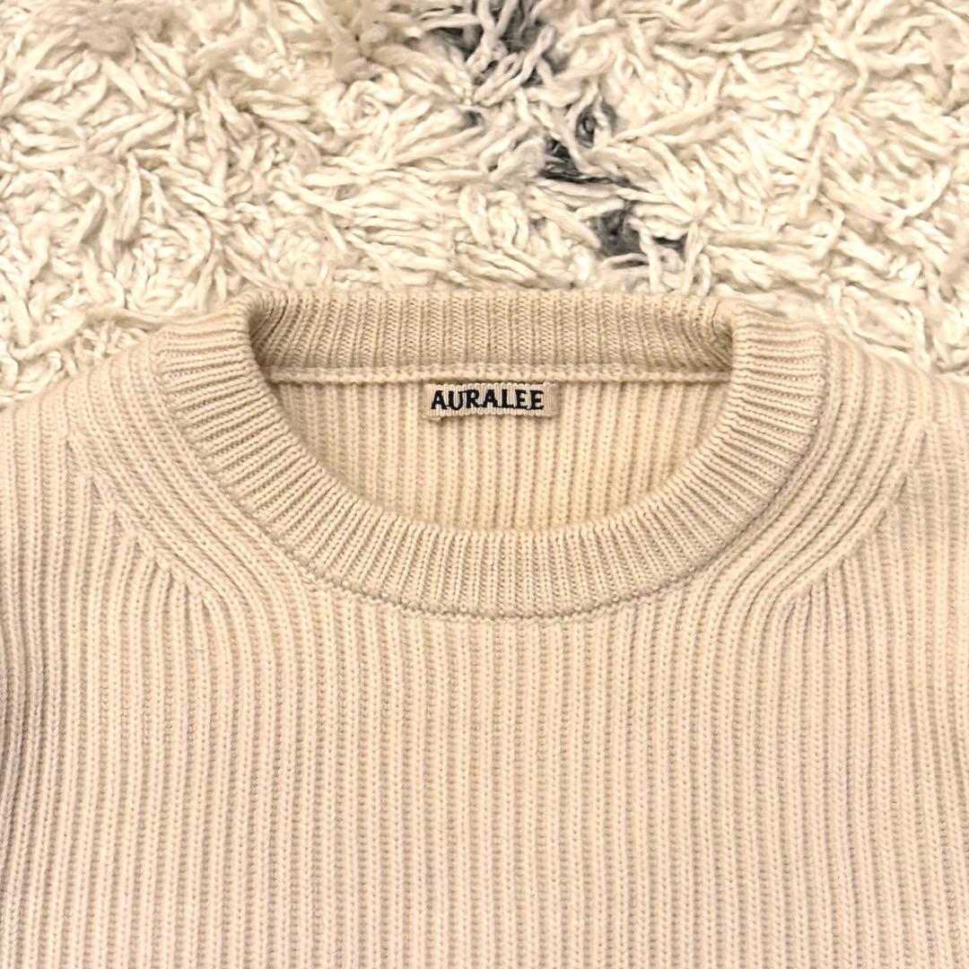 AURALEE super fine wool rib knit オーラリー