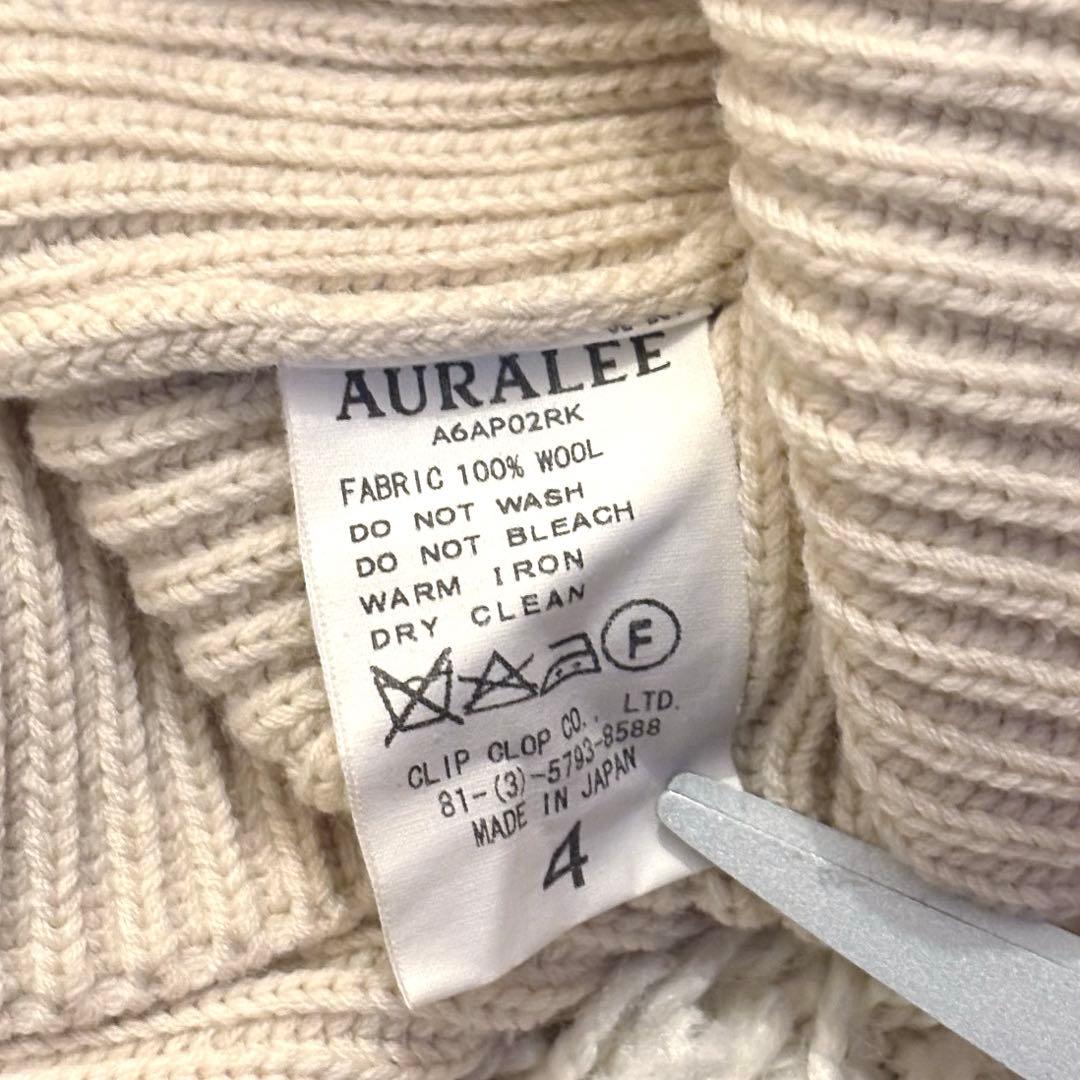 AURALEE super fine wool rib knit オーラリー