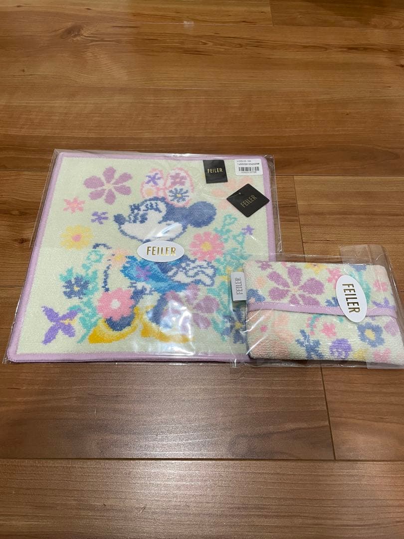 フェイラー　ディズニー　インマイリボン　ハンカチ　ティッシュポーチ　セット