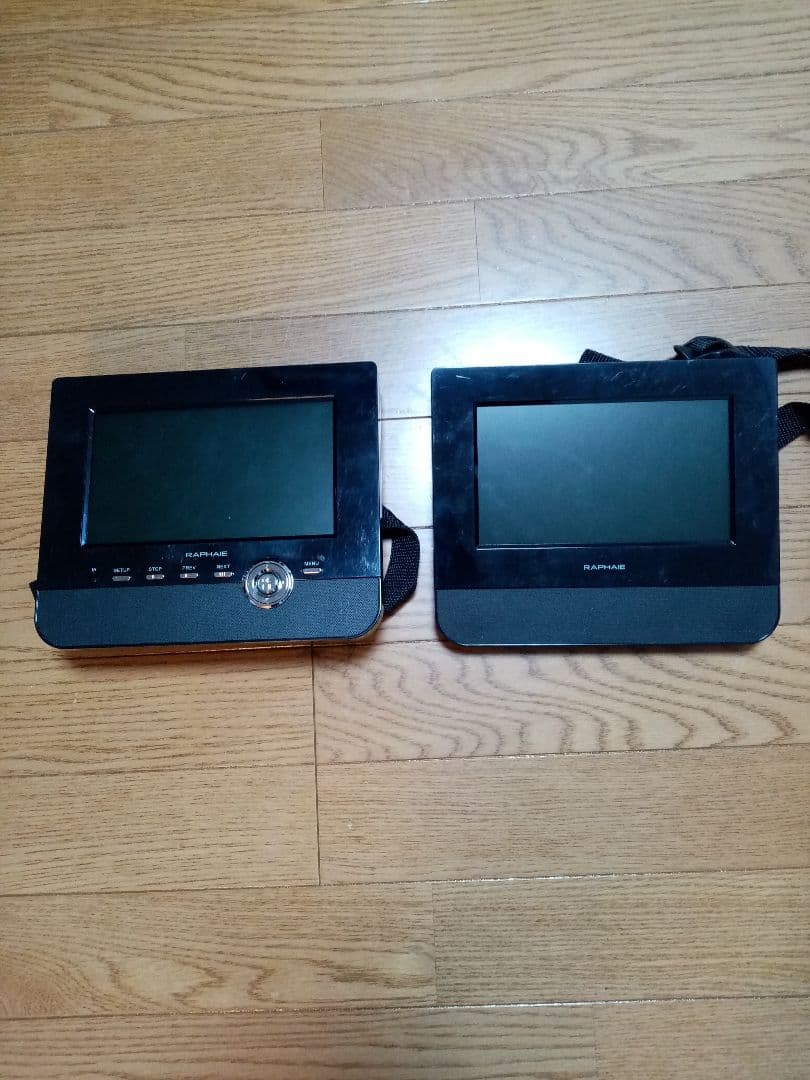 7インチ ツイン液晶モニター付き DVDプレーヤー