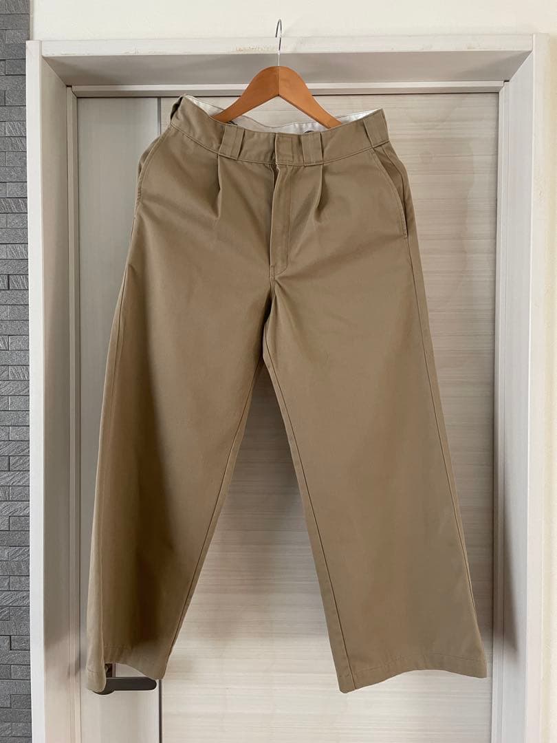 ok.soon×dickies wide chino pants チノパン