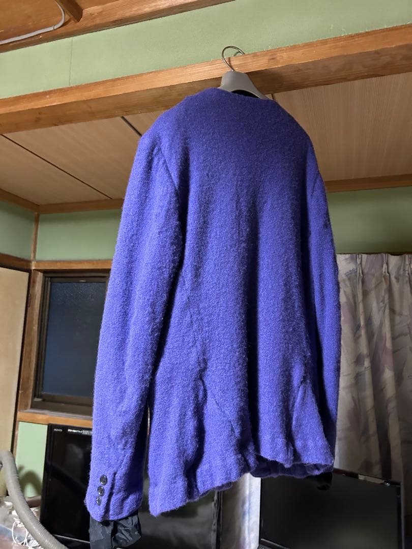 コムデギャルソンオムプリュス　22aw ノーカラージャケット