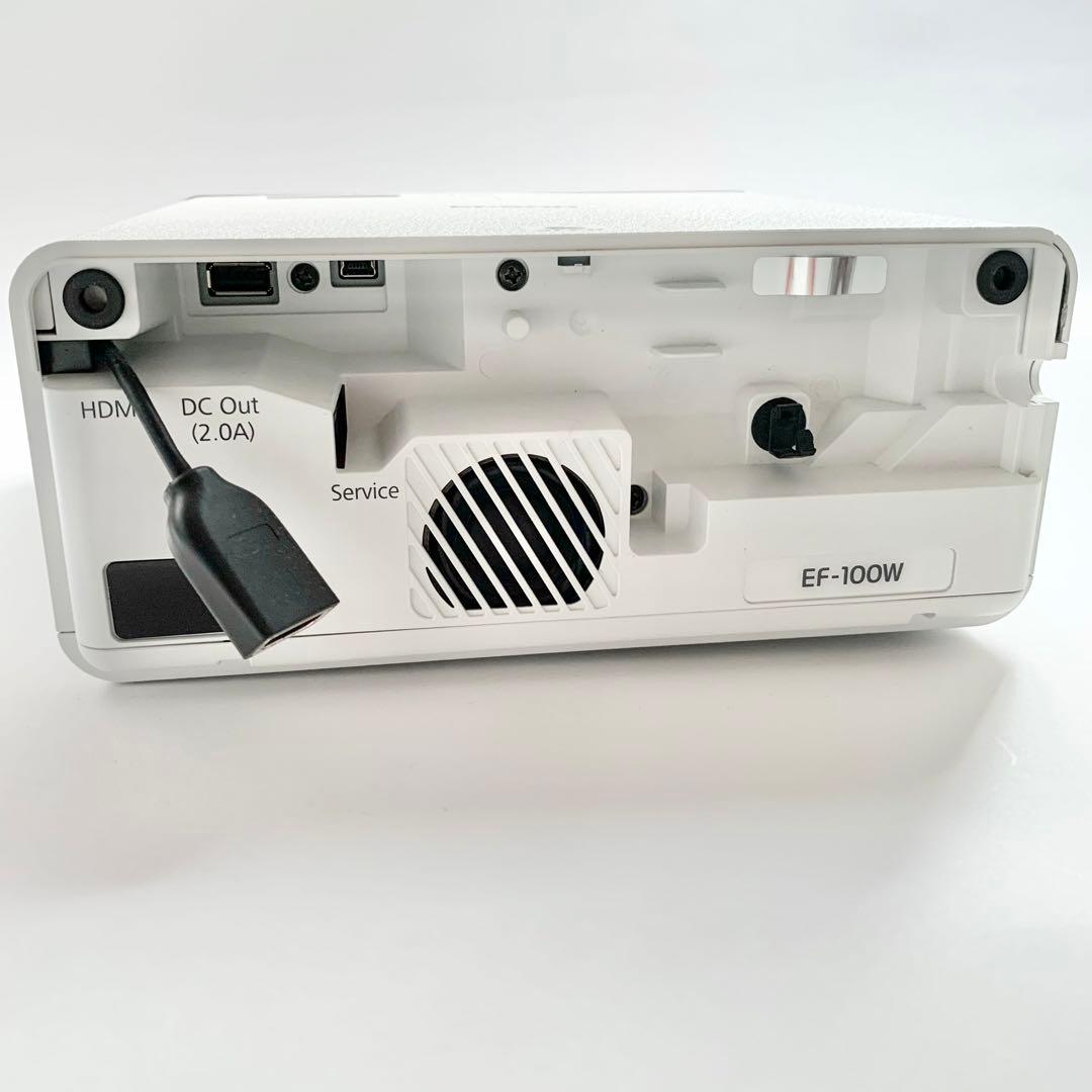 【超美品】EPSON　EF-100W ホームプロジェクターセット