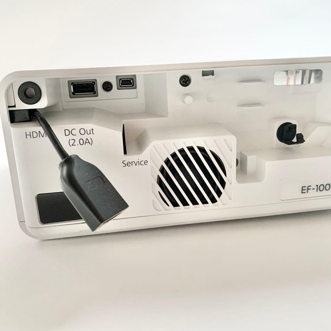 【超美品】EPSON　EF-100W ホームプロジェクターセット