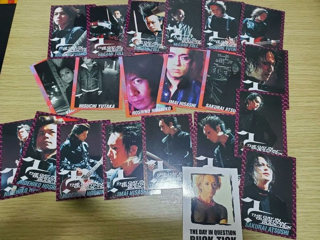 BUCK-TICK THE DAY IN QUESTION トレカ21枚