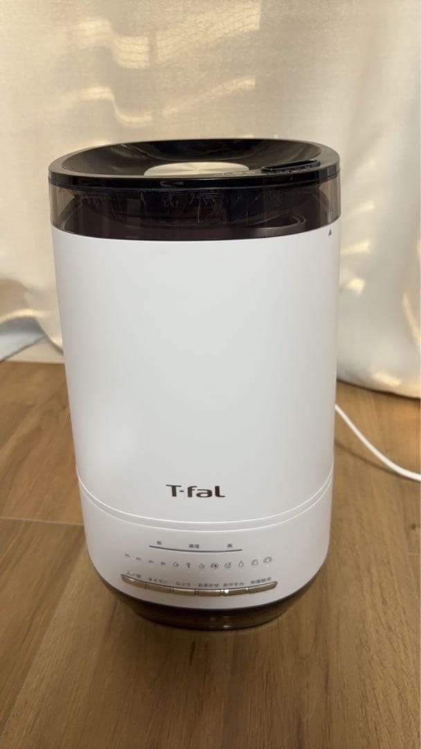T-fal 加熱超音波式加湿器 スチーム アンド ミスト 4L ホワイト