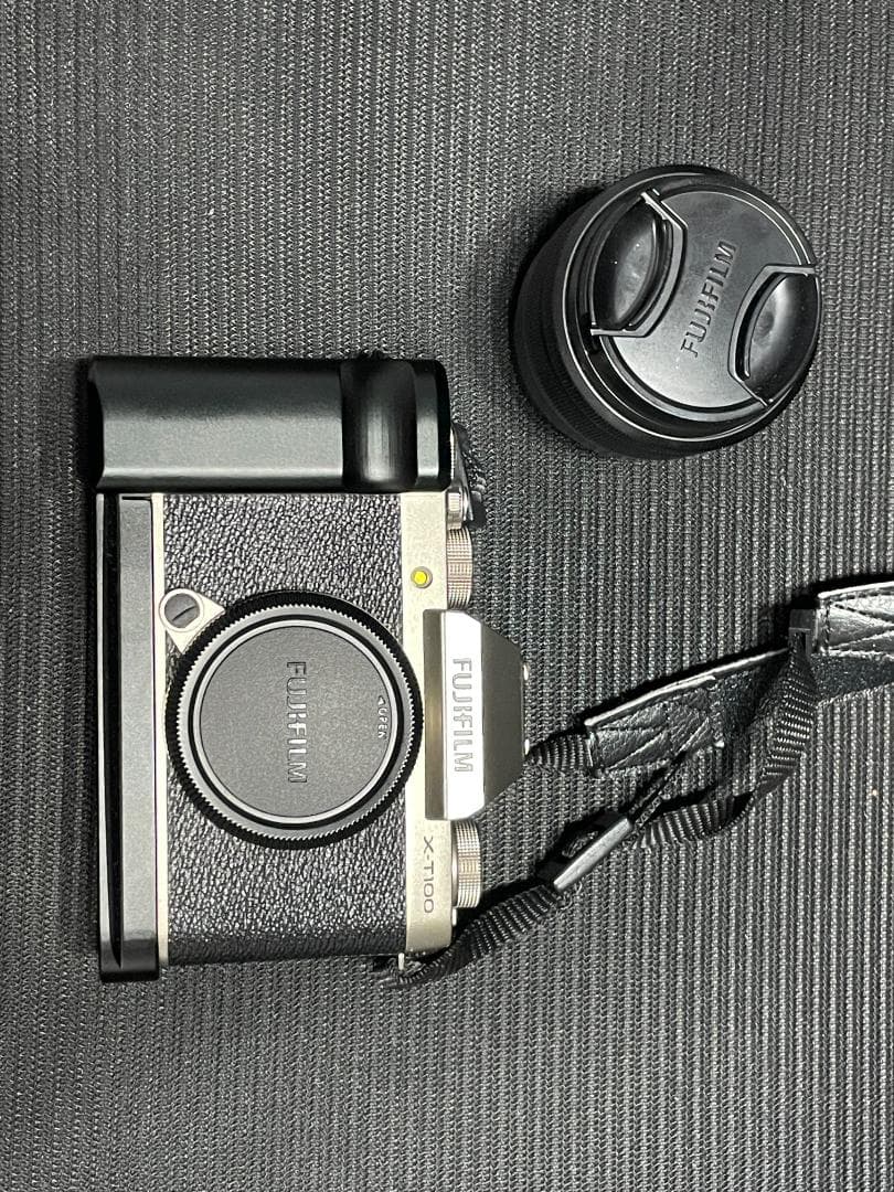 FUJI FILM X-T100 DARK SILVER 自撮り Wi-Fi対応