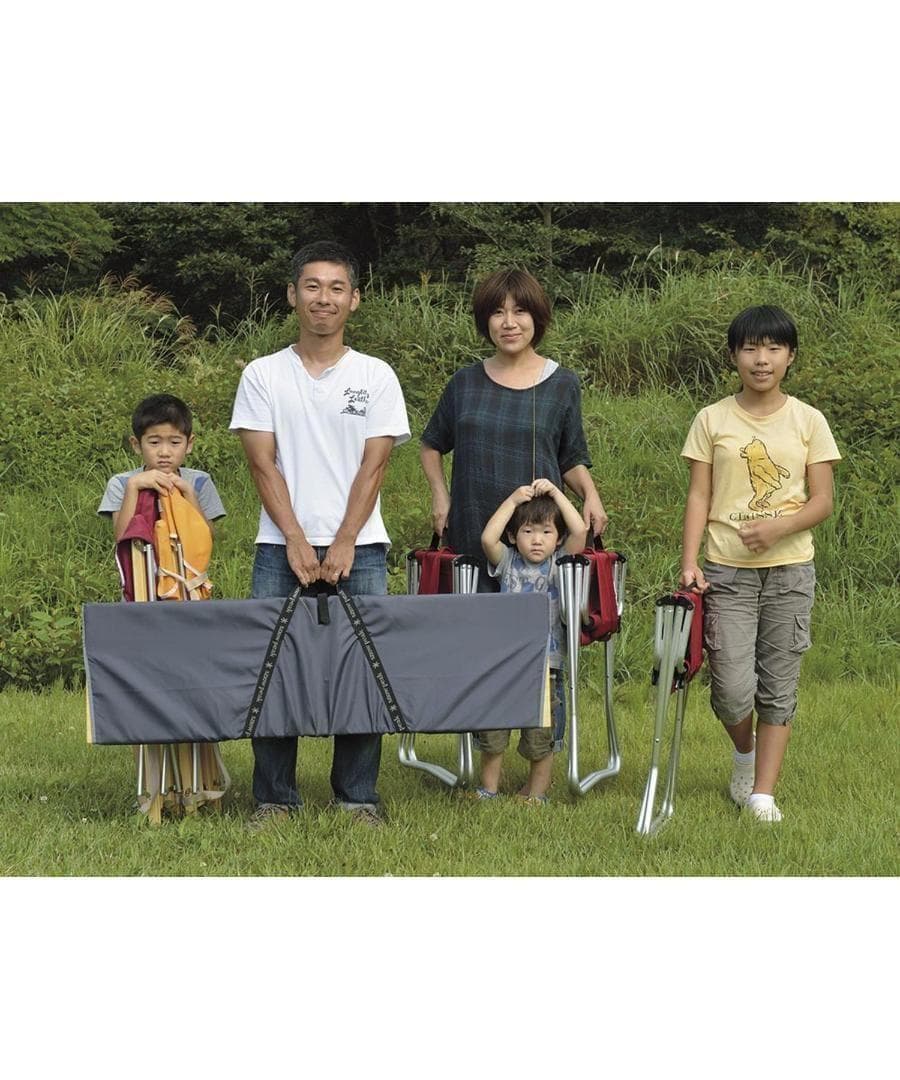 （新品　未開封） peak ワンアクションテーブルロング竹