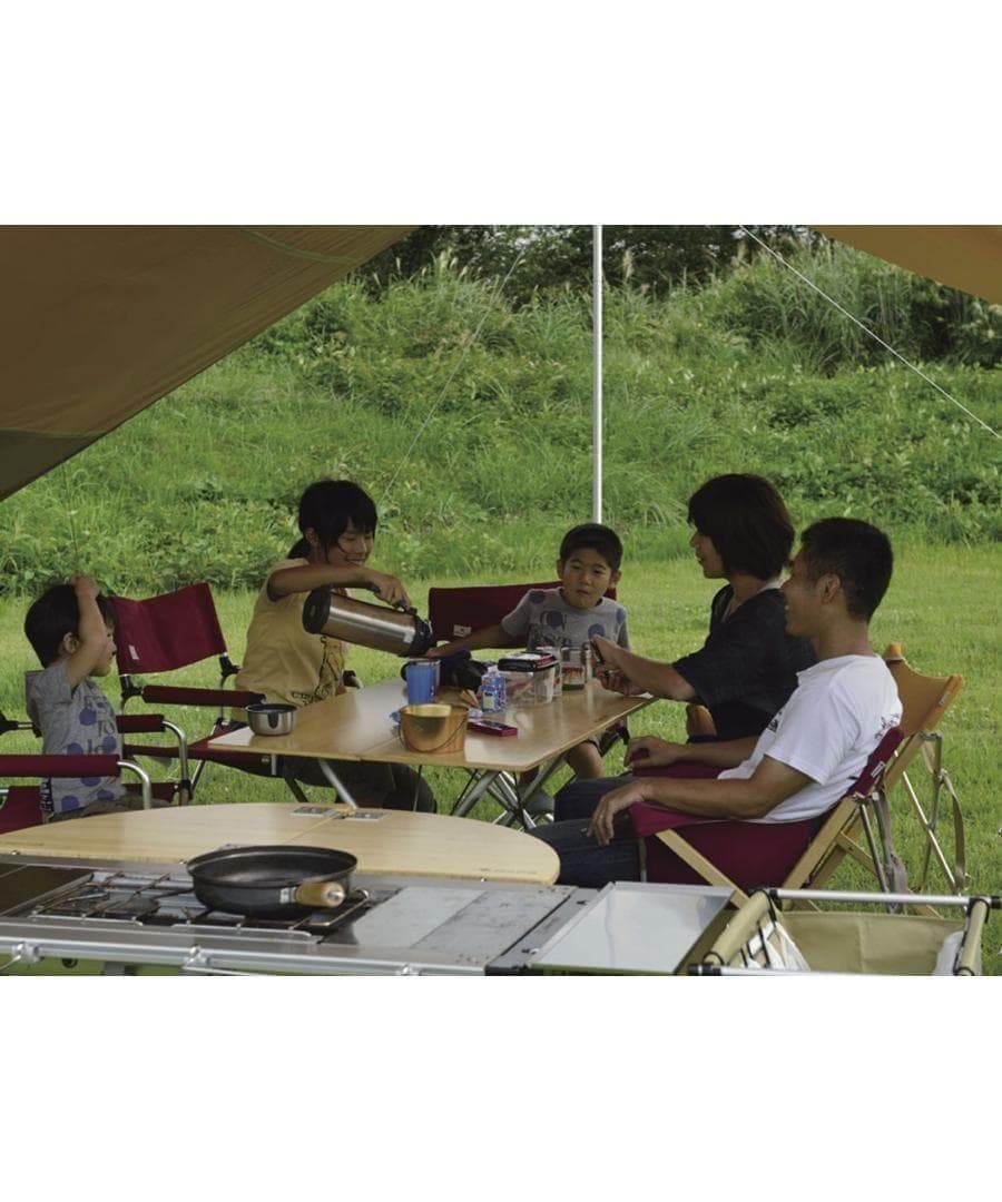 （新品　未開封） peak ワンアクションテーブルロング竹