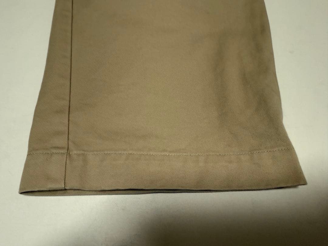 CIOTA シオタ ツータックチノパンツ ベージュ サイズ5