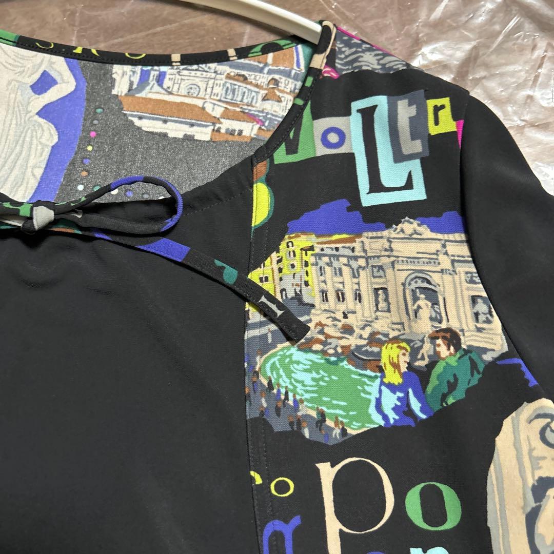 ス*ん様 トクアートプリント 半袖チュニック