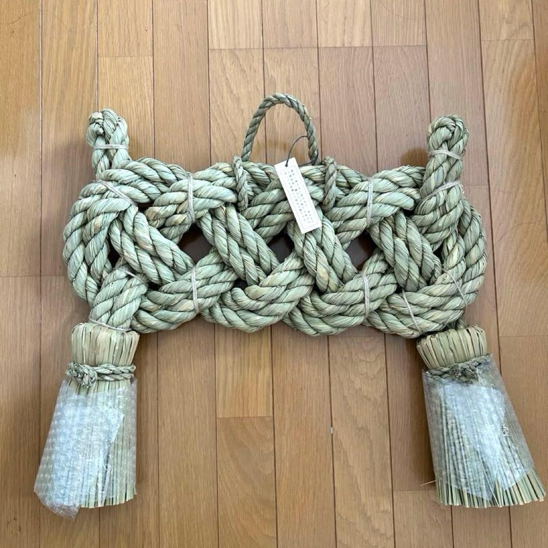 わらたくぼ　横縄結び