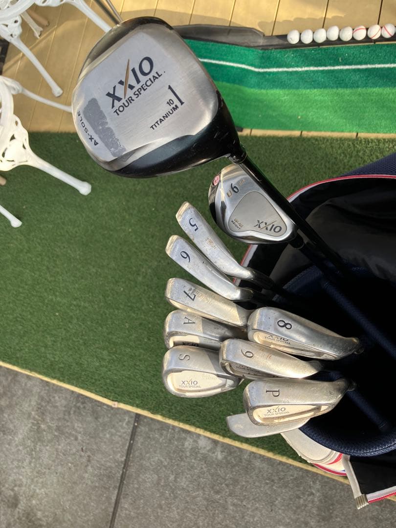 初心者用ゴルフセットバック付きます。