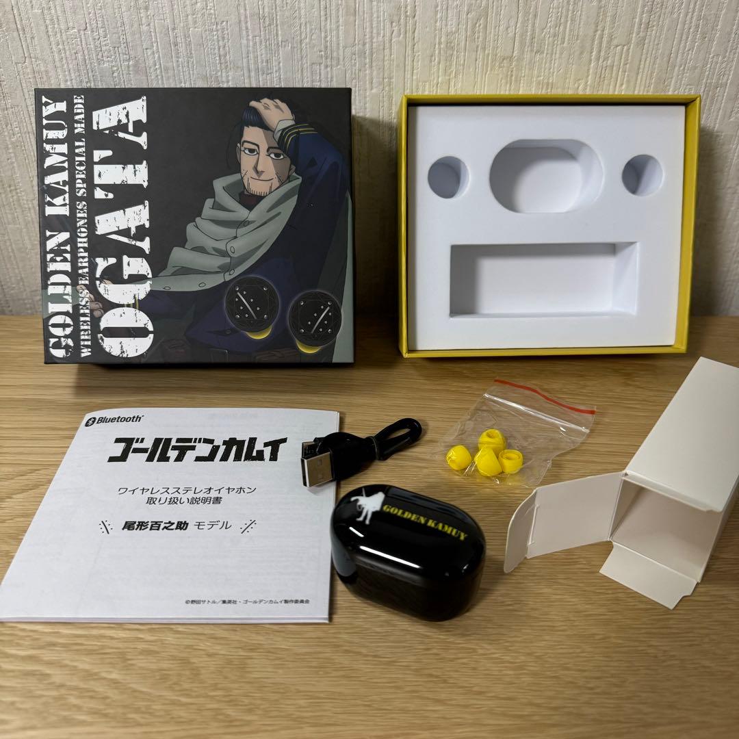 尾形百之助モデル TRUE WIRELESS STEREO EARPHONES