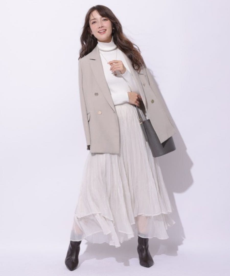 Apuweiser-riche 【新品】 ダブル釦テーラージャケット 金ボタン