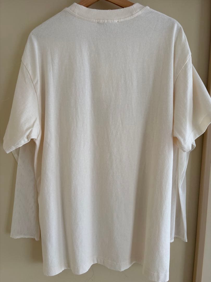 ACNE STUDIOS コットンジャージー レイヤード Tシャツ