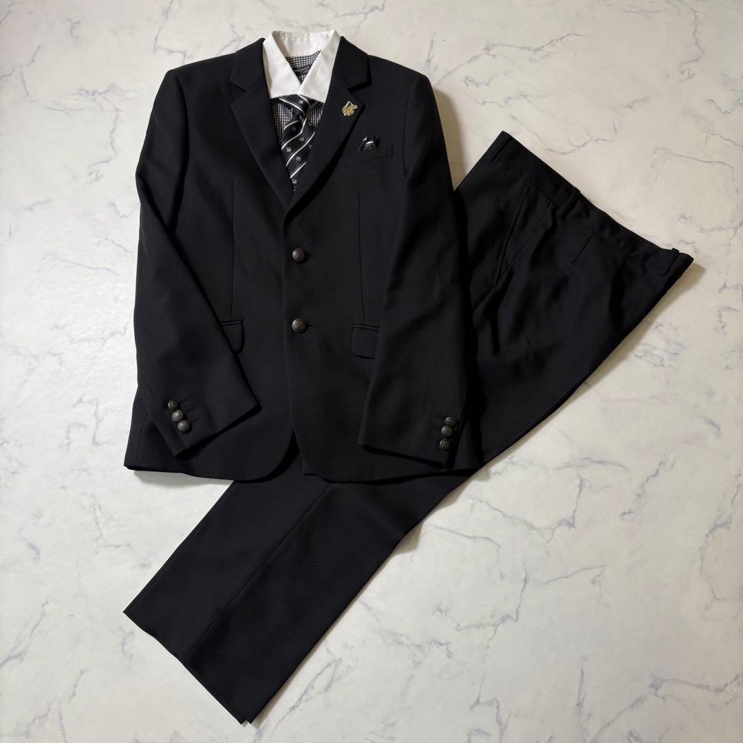 極美品 MICHIKO LONDON 男の子 スーツ 160 卒業式フォーマル